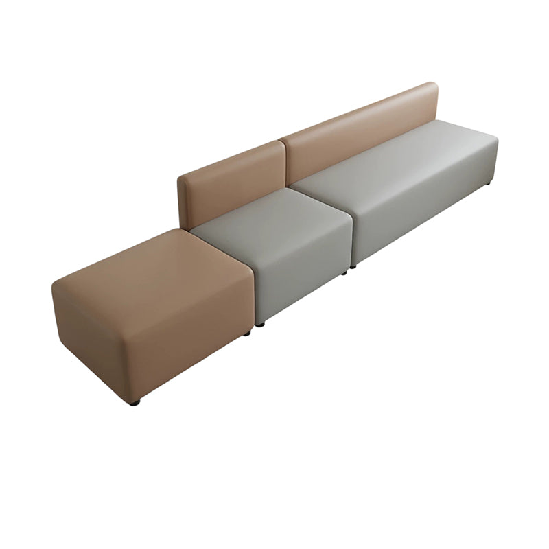 ArvionFurn Creative Modular Booth Sofa & Coffee Table Set, Flexible Seating for Cafés & Offices