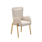 Luxury Salon Consultation Desk Modern Office Table with Chair Set