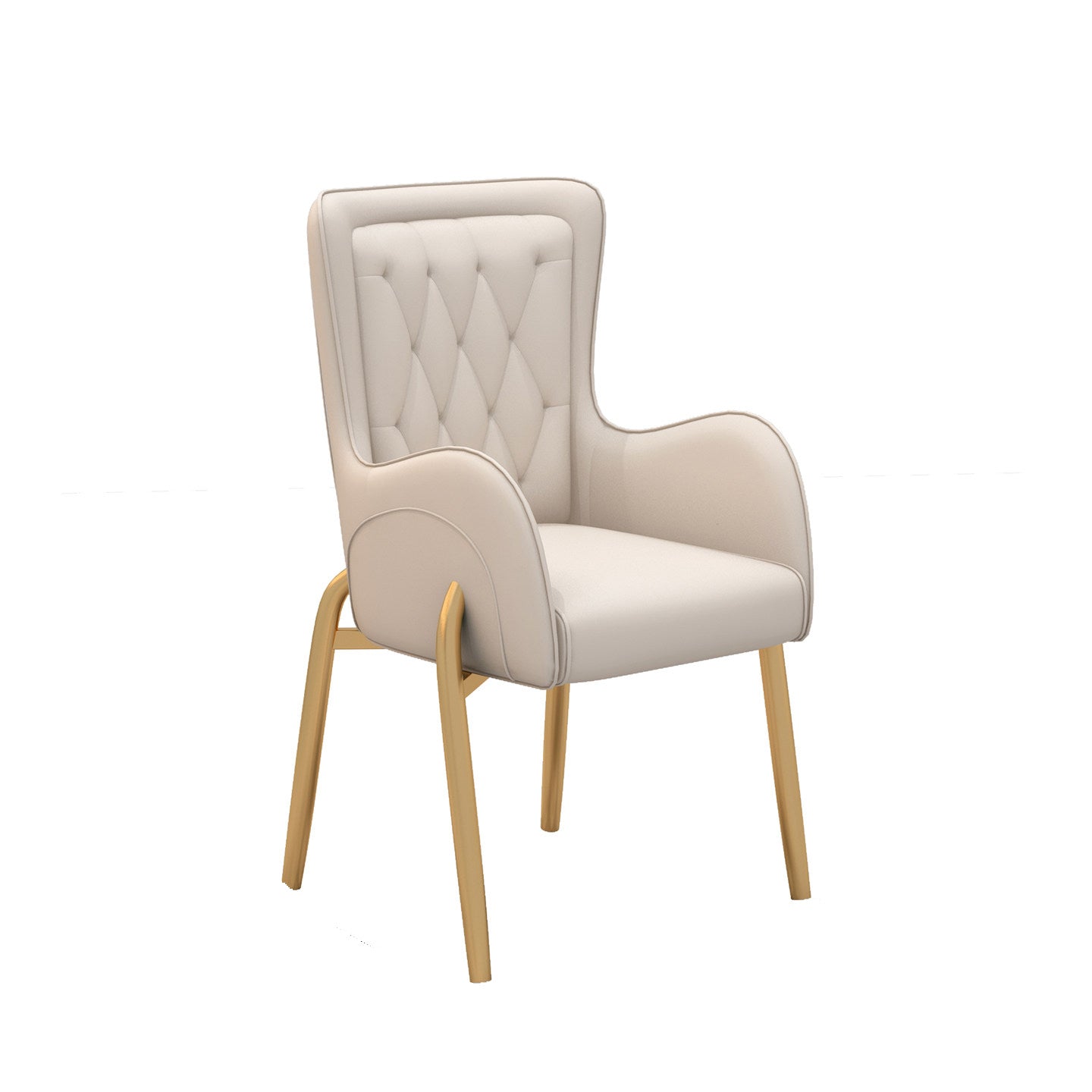 Luxury Salon Consultation Desk Modern Office Table with Chair Set