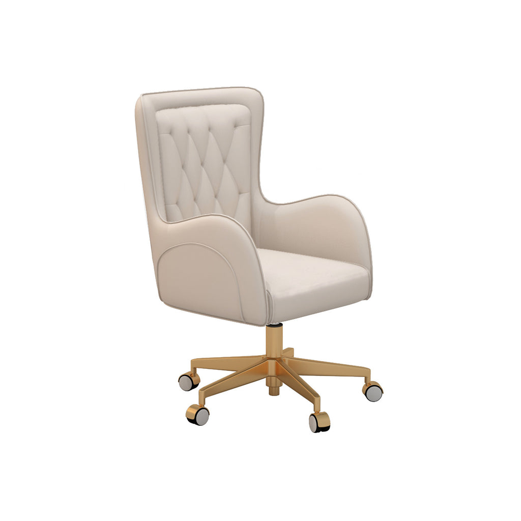 Luxury Salon Consultation Desk Modern Office Table with Chair Set