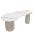 Luxury Salon Consultation Desk Modern Office Table with Chair Set