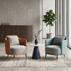 Reception Sofa Set with Coffee Table Sintered Stone Top Lounge