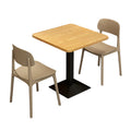 ArvionFurn Compact Dining Table & Chairs Set for Cafés, Fast-Food Shops & Small Homes