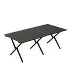 Portable Folding Camping Chair Outdoor Chair with Folding Table Set | ArvionFurn