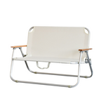 ArvionFurn Aluminium Folding Camping Chair with Double-Layer Oxford Fabric