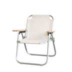 ArvionFurn Aluminium Folding Camping Chair with Double-Layer Oxford Fabric