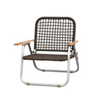 Outdoor Folding Wicker Chair with Aluminium Frame for Patio, Balcony & Camping | ArvionFurn