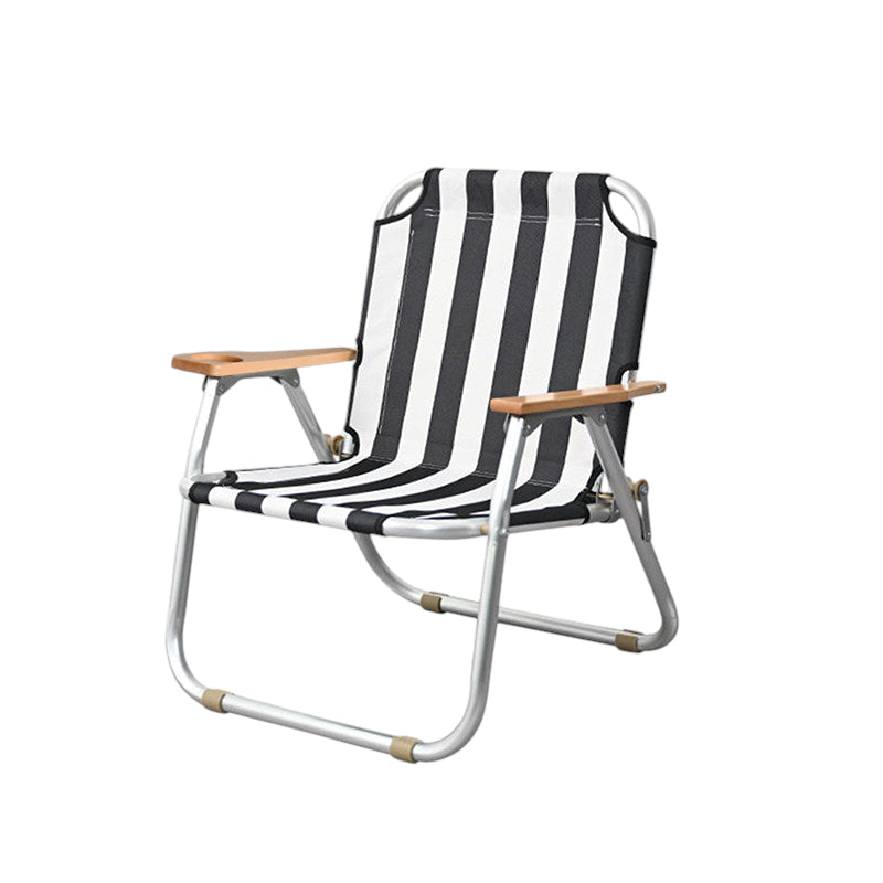 ArvionFurn Striped Folding Camping Chair Portable Outdoor Fishing Stool