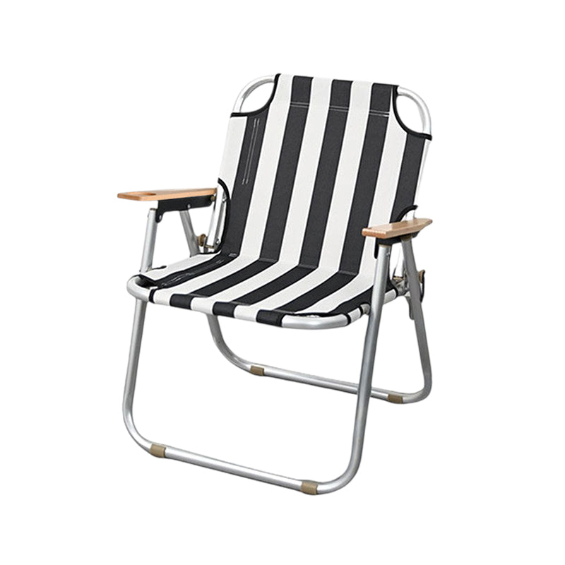 ArvionFurn Striped Folding Camping Chair Portable Outdoor Fishing Stool
