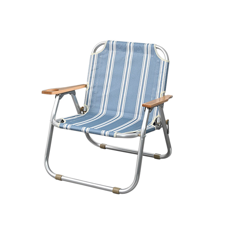 ArvionFurn Striped Folding Camping Chair Portable Outdoor Fishing Stool