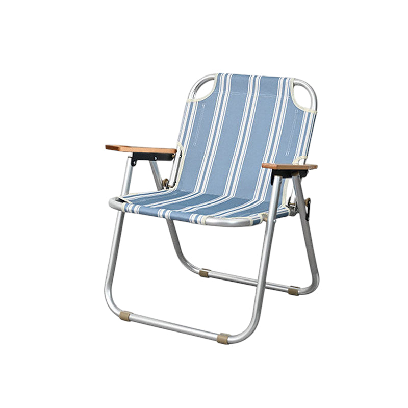 ArvionFurn Striped Folding Camping Chair Portable Outdoor Fishing Stool