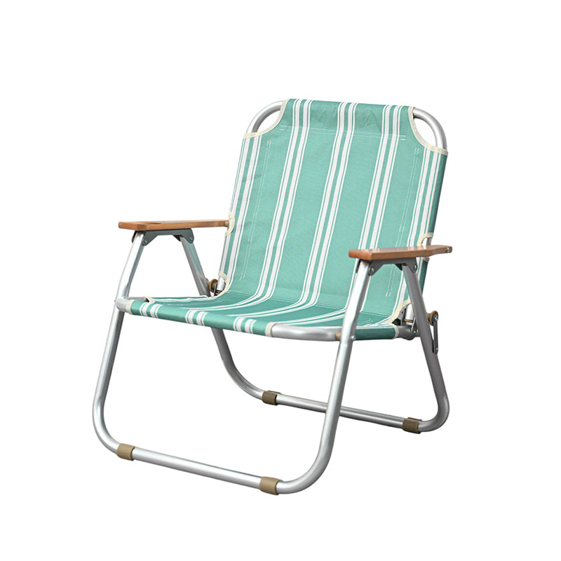 ArvionFurn Striped Folding Camping Chair Portable Outdoor Fishing Stool
