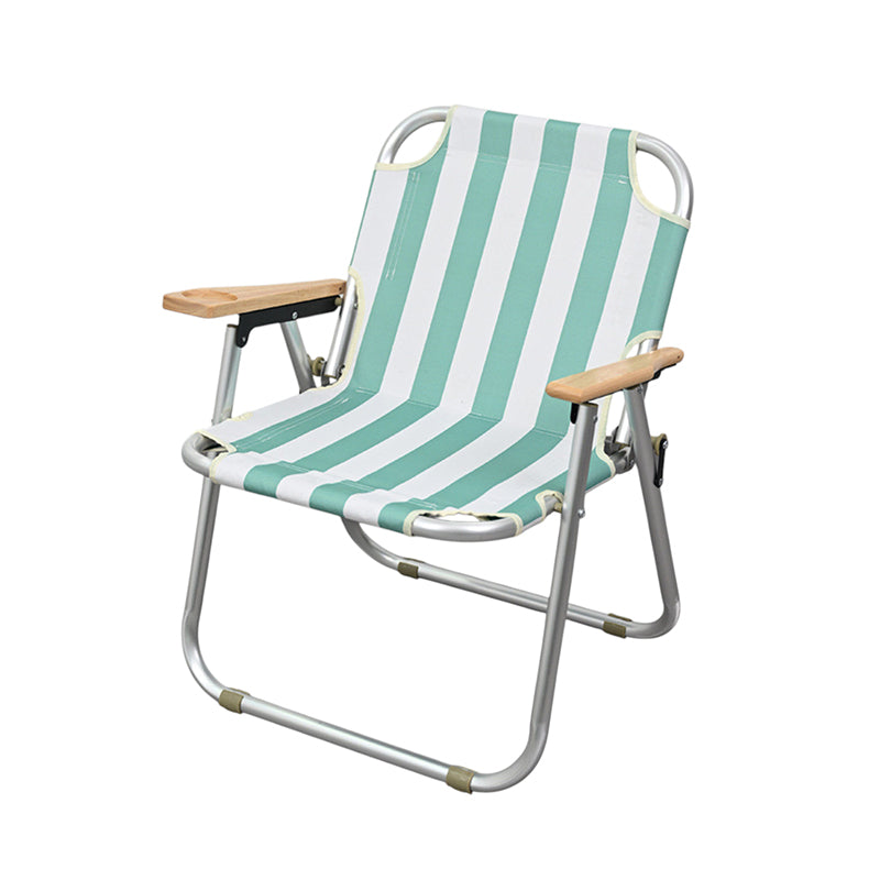 ArvionFurn Striped Folding Camping Chair Portable Outdoor Fishing Stool