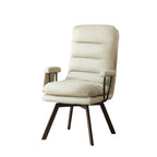 ArvionFurn Ergonomic Office Chair with Cat Scratch Resistant Leather, 360° Swivel and Full Body Support