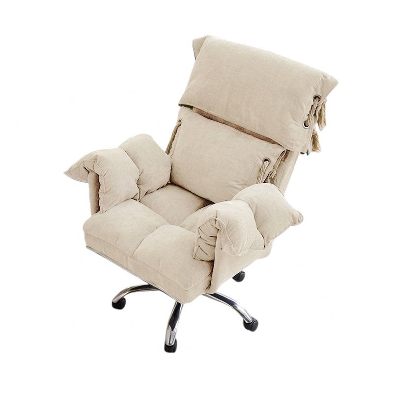 ArvionFurn Ergonomic Office Chair with 360° Swivel, Adjustable Backrest and 5-Star Base