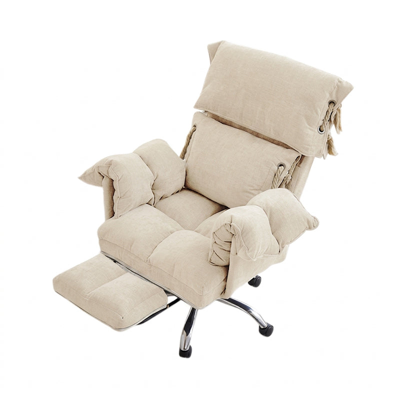 ArvionFurn Ergonomic Office Chair with 360° Swivel, Adjustable Backrest and 5-Star Base