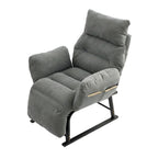 Foldable Recliner Chair with Footrest Office Lazy Sofa Bed Chair