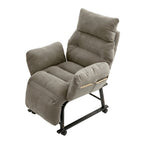 Foldable Recliner Chair with Footrest Office Lazy Sofa Bed Chair