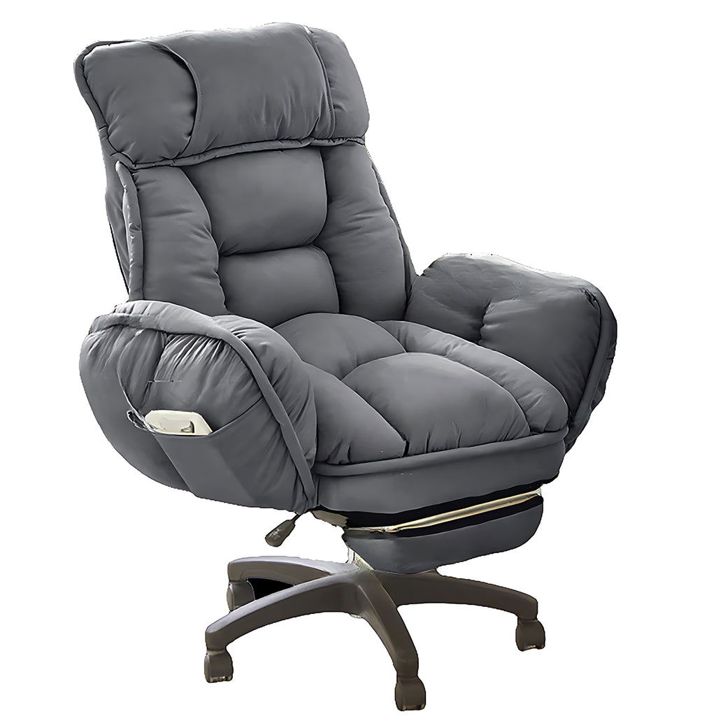 ArvionFurn Ergonomic Gaming Chair with Footrest, Reclining Computer Chair for Office and Stud