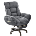ArvionFurn Ergonomic Gaming Chair with Footrest, Reclining Computer Chair for Office and Stud