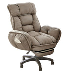 ArvionFurn Ergonomic Gaming Chair with Footrest, Reclining Computer Chair for Office and Stud