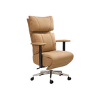 ArvionFurn Ergonomic Reclining Office Chair with Adjustable Headrest, 170° Backrest & Sofa-Style Comfort