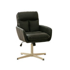 ArvionFurn Adjustable Office & Lounge Chair with 30° Reclining Backrest, Steel Legs, Foam & Fiberfill