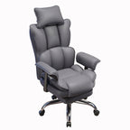 ArvionFurn Ergonomic Gaming & Office Chair with 135° Recline, Adjustable Armrests & Optional Footrest