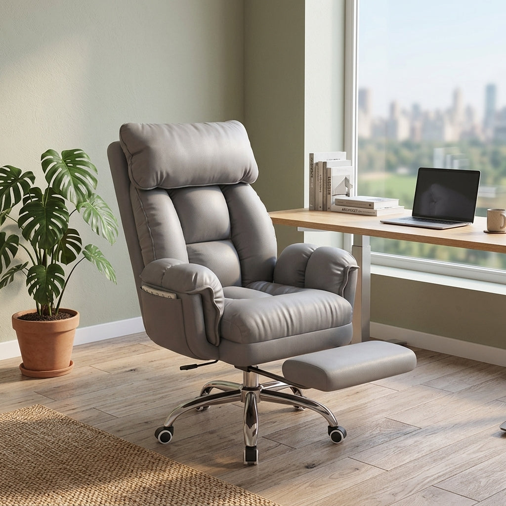 Ergonomic Reclining Computer Chair for Home Office Gaming Bedroom