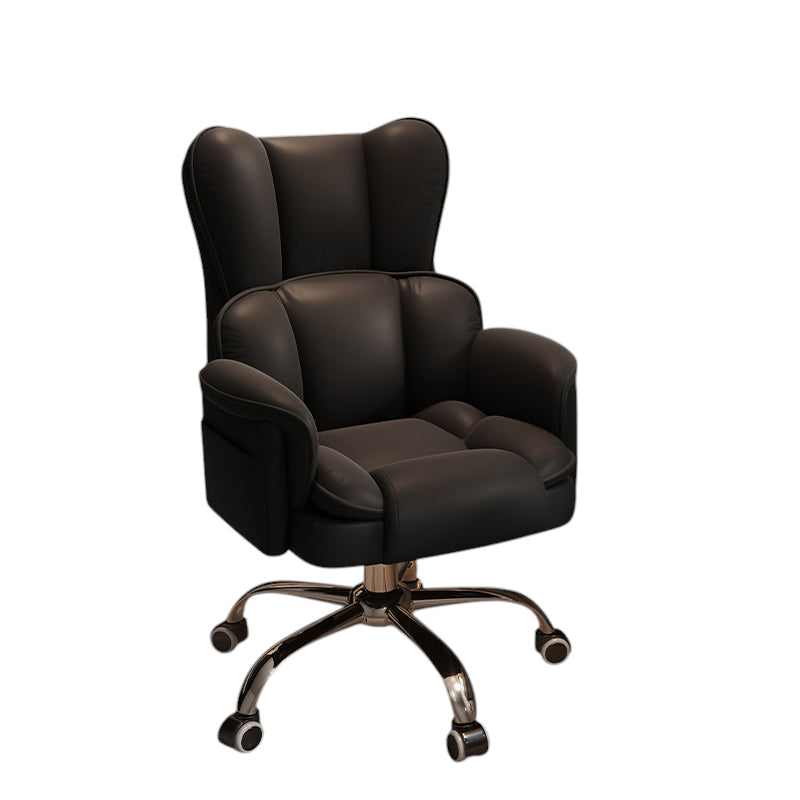 Ergonomic Computer Chair Scratch Resistant Faux Leather Latex Foam Gaming Chair