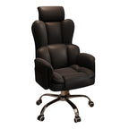 Ergonomic Computer Chair Scratch Resistant Faux Leather Latex Foam Gaming Chair