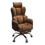 Ergonomic Computer Chair Scratch Resistant Faux Leather Latex Foam Gaming Chair