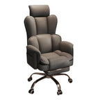 Ergonomic Computer Chair Scratch Resistant Faux Leather Latex Foam Gaming Chair