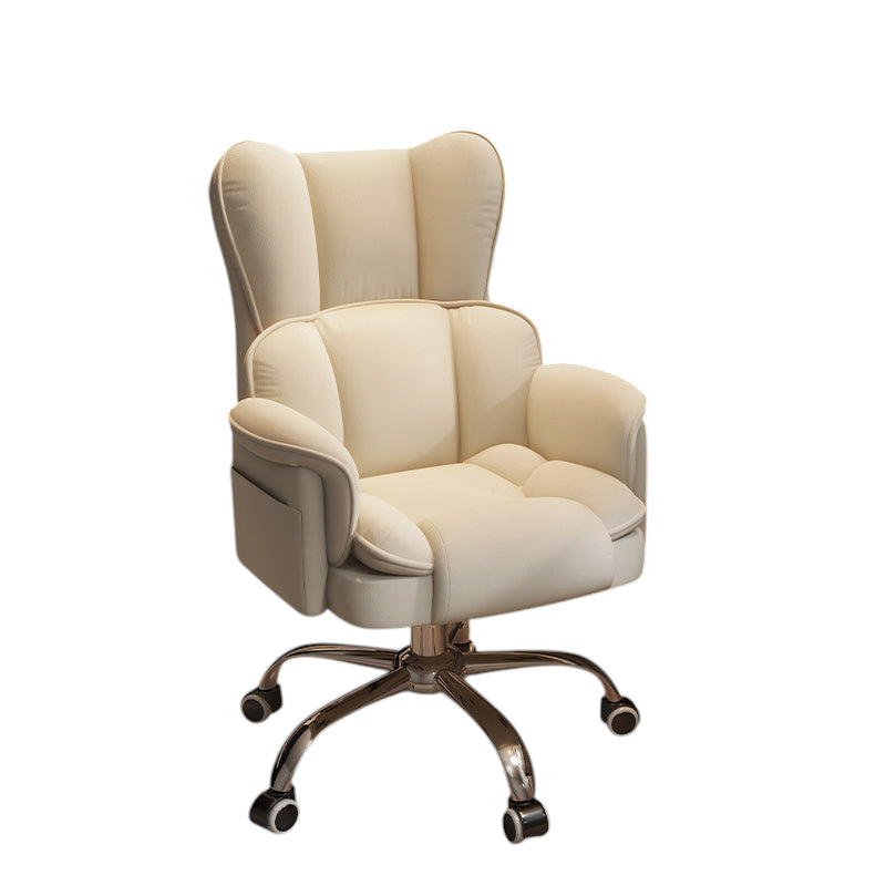 Ergonomic Computer Chair Scratch Resistant Faux Leather Latex Foam Gaming Chair