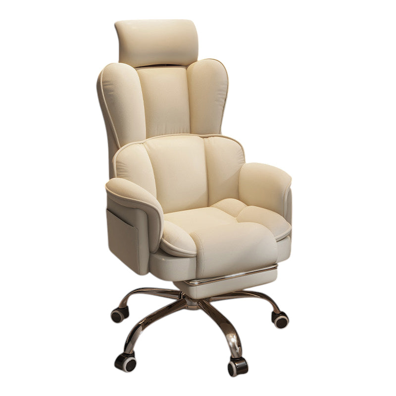 Ergonomic Computer Chair Scratch Resistant Faux Leather Latex Foam Gaming Chair