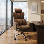 Ergonomic Computer Chair Scratch Resistant Faux Leather Latex Foam Gaming Chair