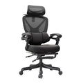 Ergonomic Reclining Computer Chair Adjustable Office Gaming Chair Optional Footrest
