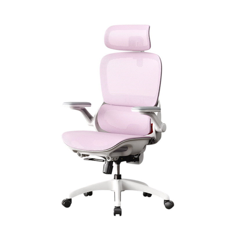 Ergonomic Office Chair with Footrest, 360° Swivel, Adjustable Recline and Flip-Up Armrests