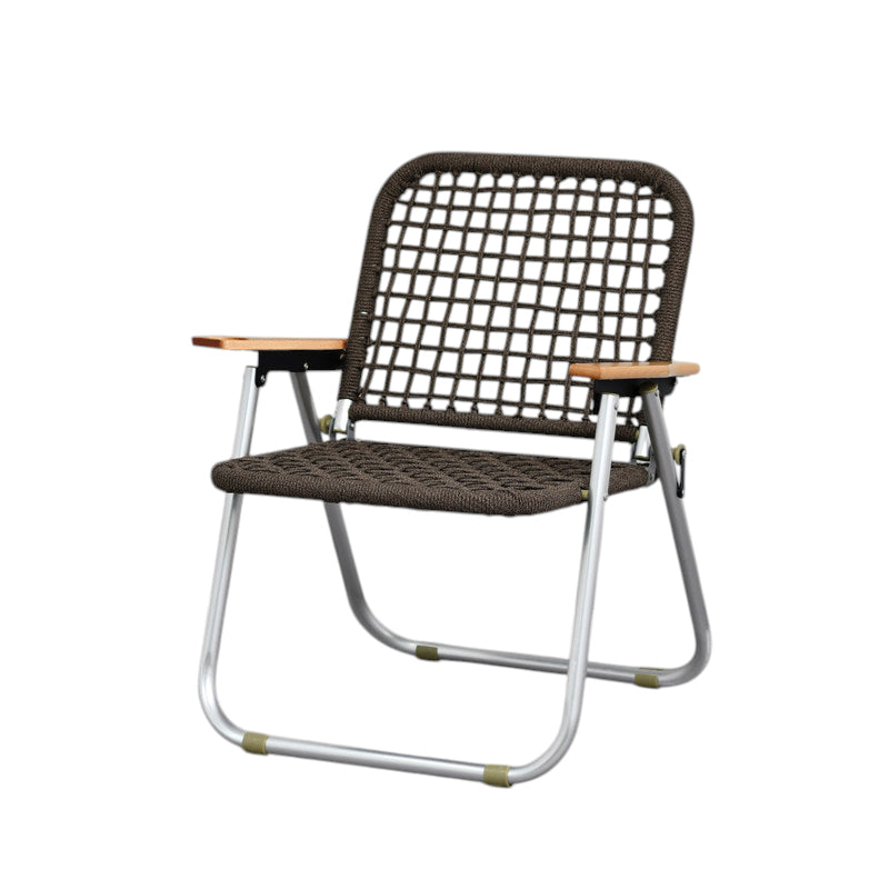 Outdoor Folding Wicker Chair with Aluminium Frame for Patio, Balcony & Camping | ArvionFurn